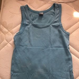 Gap blue tank top